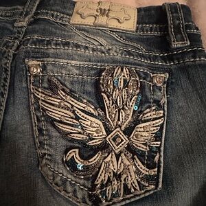 Miss Me size 27 Mid-rise Easy skinny jeans